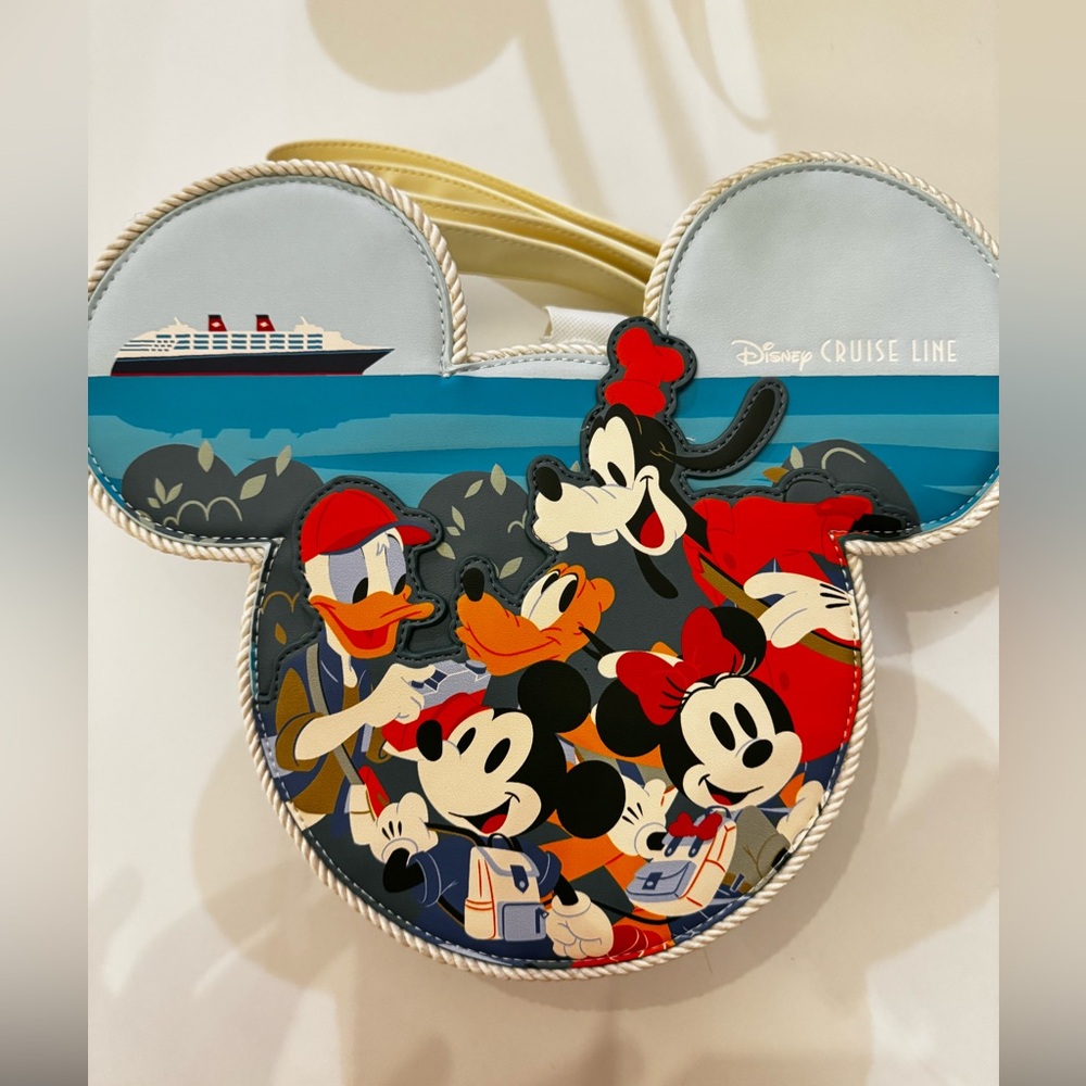 Disney Cruise Line Mickey and Friends Bag - Multicolor